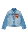 Dsquared2 Pocket Denim Jacket In Blue