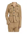 Dsquared2 Pocket Detailed Ranger Jacket In Brown