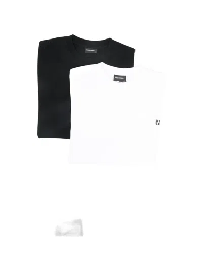 Dsquared2 Pocket T-shirt Set Of Two In Multi