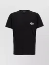 Dsquared2 T-shirt With Pocket And Logo In Black
