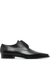 Dsquared2 Pointed-toe Oxford Shoes In Schwarz