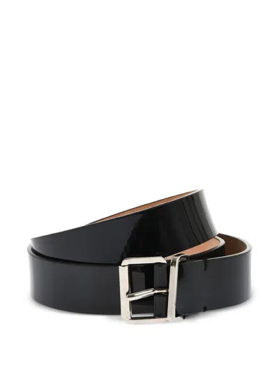 Dsquared2 Polished Buckle Belt In Orange