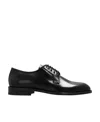 Dsquared2 Derby Shoes In Leather In Black