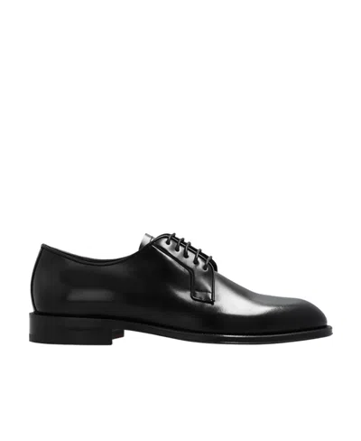 DSQUARED2 DSQUARED2 POLISHED-FINISH LACE-UP DERBY SHOES