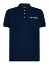 Dsquared2 Navy Blue Polo Shirt In Blue