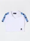 Dsquared2 Polo Shirt  Kids Color White In White