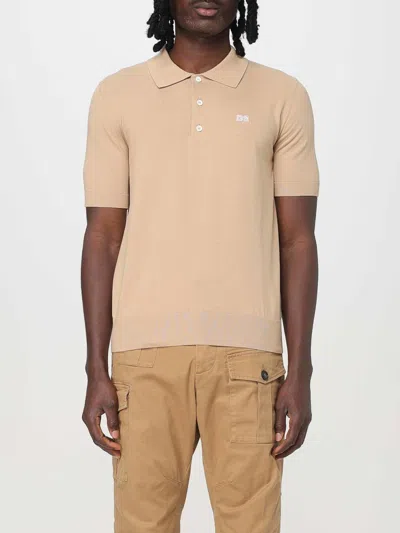 Dsquared2 Polo Shirt  Men Color Beige