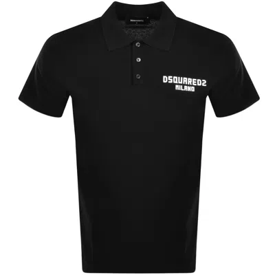 Dsquared2 Polo T Shirt Black