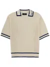 Dsquared2 Dsquared Men Polo With Logo In Neutral