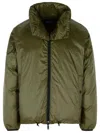 Dsquared2 Polyester Down Jacket Men In Green