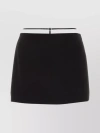 DSQUARED2 POLYESTER MINI SKIRT LEATHER STRAP
