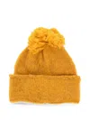 Dsquared2 Women Yellow Solid Beanie Cap In Yellow