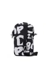 Dsquared2 Pop 80's Logo-print Neck Pouch In Black