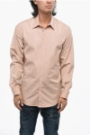 Dsquared2 Popeline 1995 Shirt With Standard Collar In Pink
