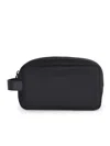 Dsquared2 Pouch Made Of Mixed Leather In Black