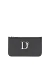 Dsquared2 Pouch With Logo In Black