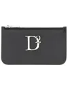 Dsquared2 Dsquared Pouch With Logo In Black
