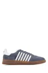 Dsquared2 Powder Blue Suede Boxer Sneakers