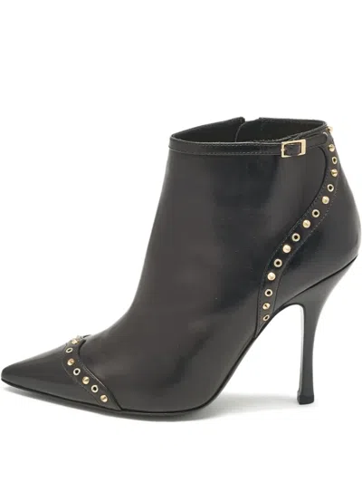 Pre-owned Dsquared2  110mm Studded Ankle Boots