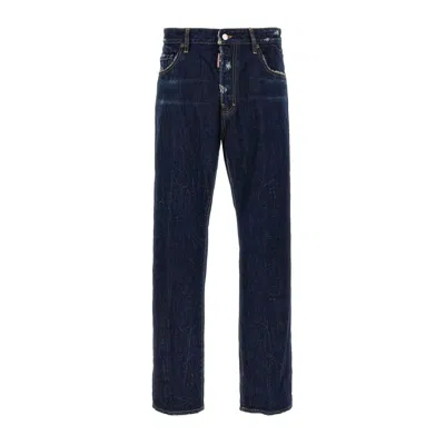 Dsquared2 Premium Cotton Trousers For Fall/winter In 470