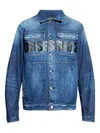 Dsquared2 Long Sleeve Denim Jacket In Multi