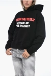 DSQUARED2 PRINTED BACK ON THE PLANET HOODIE SWEATSHIRT