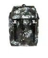 Dsquared2 Printed Backpack In Black