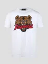 Dsquared2 Man T-shirt White Size L Cotton