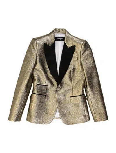 Pre-owned Dsquared2 Printed Blazer In Multi