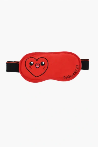 Dsquared2 Printed Cotton Eye Mask
