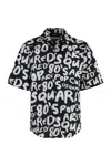 DSQUARED2 DSQUARED2 PRINTED COTTON SHIRT