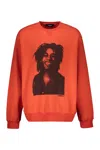 DSQUARED2 PRINTED COTTON SWEATSHIRT