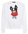 Dsquared2 Sweatshirt With Ciro Graphic Print In White