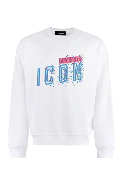 Dsquared2 White Logo Sweatshirt