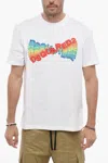 Dsquared2 Crew Neck Graphic Print T-shirt In White