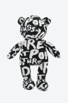 Dsquared2 Printed Denim D2 Pop 80's Teddy Bear Keyring