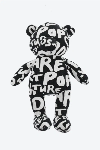 Dsquared2 Printed Denim D2 Pop 80's Teddy Bear Keyring