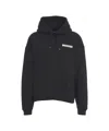 Dsquared2 Printed Hoodie In Black