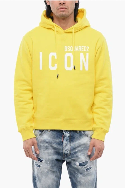 DSQUARED2 PRINTED ICON HOODIE