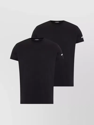DSQUARED2 PRINTED LOGO T-SHIRT (PACK OF TWO)