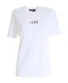 Dsquared2 White Cotton Icon T-shirt In White