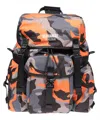 DSQUARED2 PRINTED NYLON BACKPACK