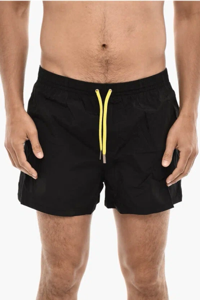 Dsquared2 Printed Pacman Swimshorts With Dawstrings Grösse 48