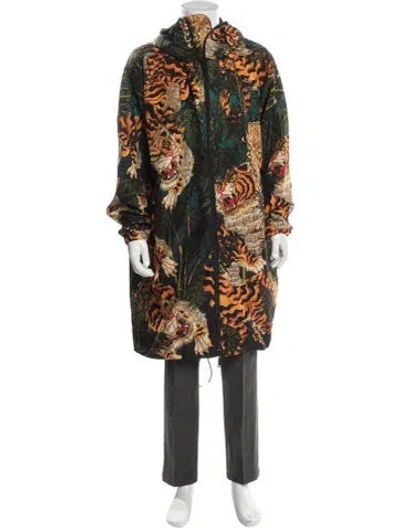 Pre-owned Dsquared2 Printed Parka In Multi