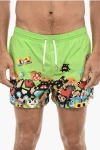 Dsquared2 Printed Pixel Swim Shorts Grösse 48
