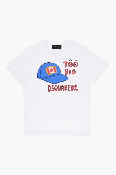 Dsquared2 Printed Relax Crew-neck T-shirt