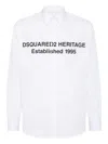 Dsquared2 Printed Shirt In White