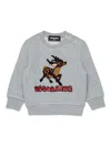 Dsquared2 Printed Sweatshirt In Gray