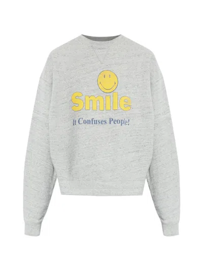 Dsquared2 Printed Sweatshirt In Gray