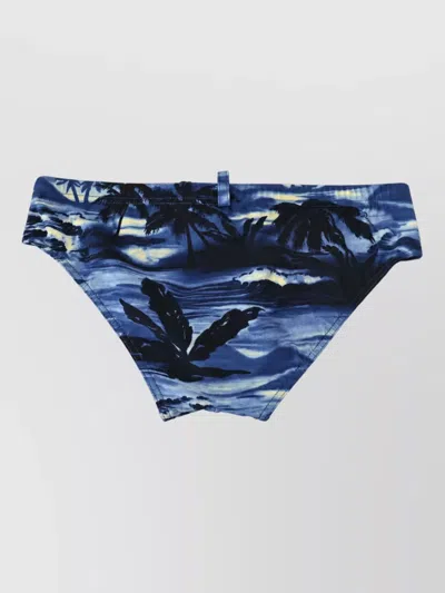 Dsquared2 Printed Swim Briefs In Multi